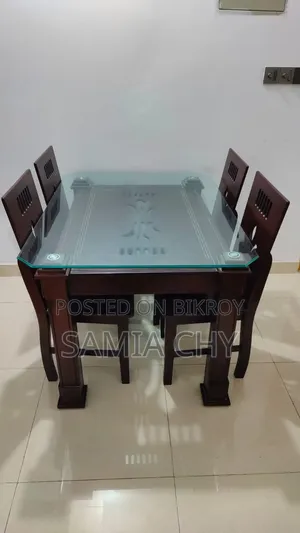 Dining Table With 4 Chairs