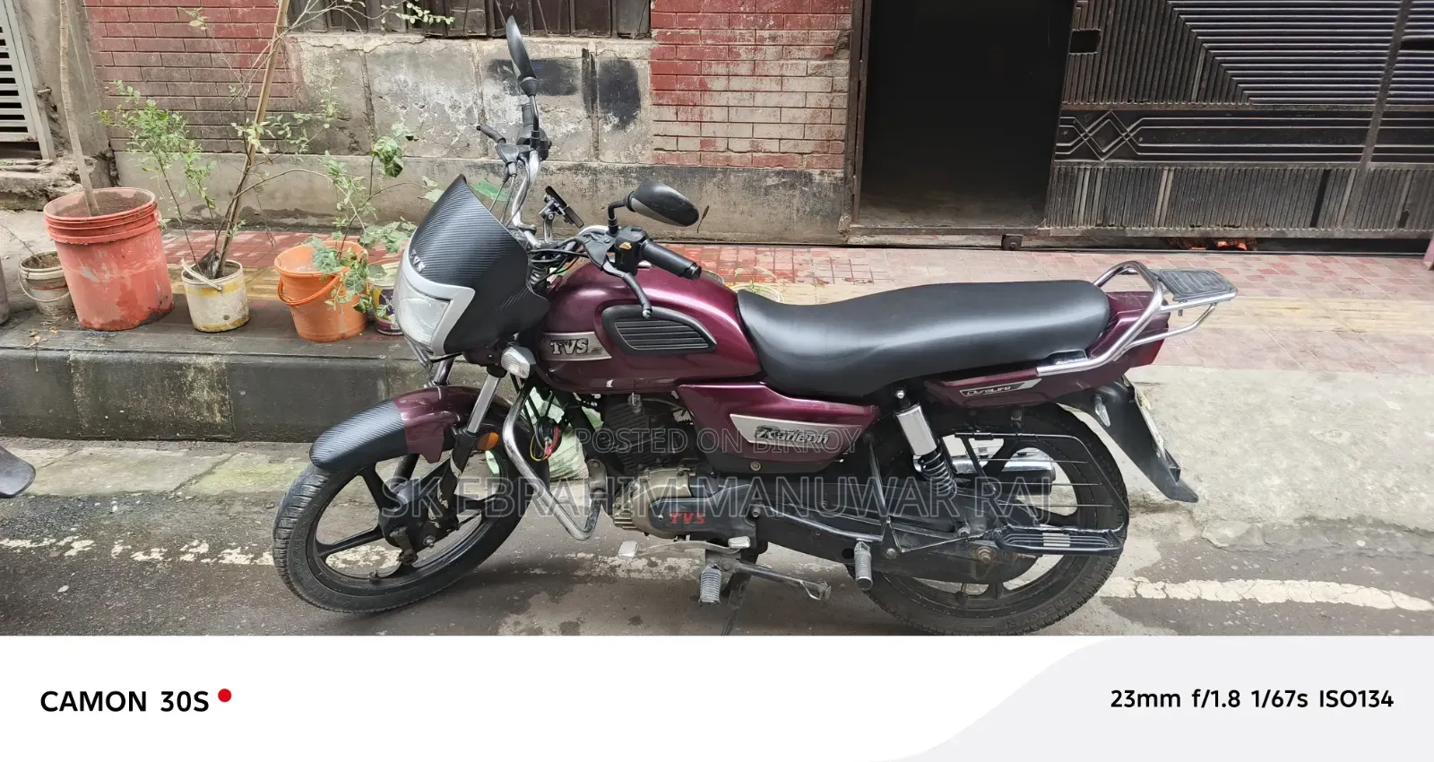 TVS Radeon 2019 Purple