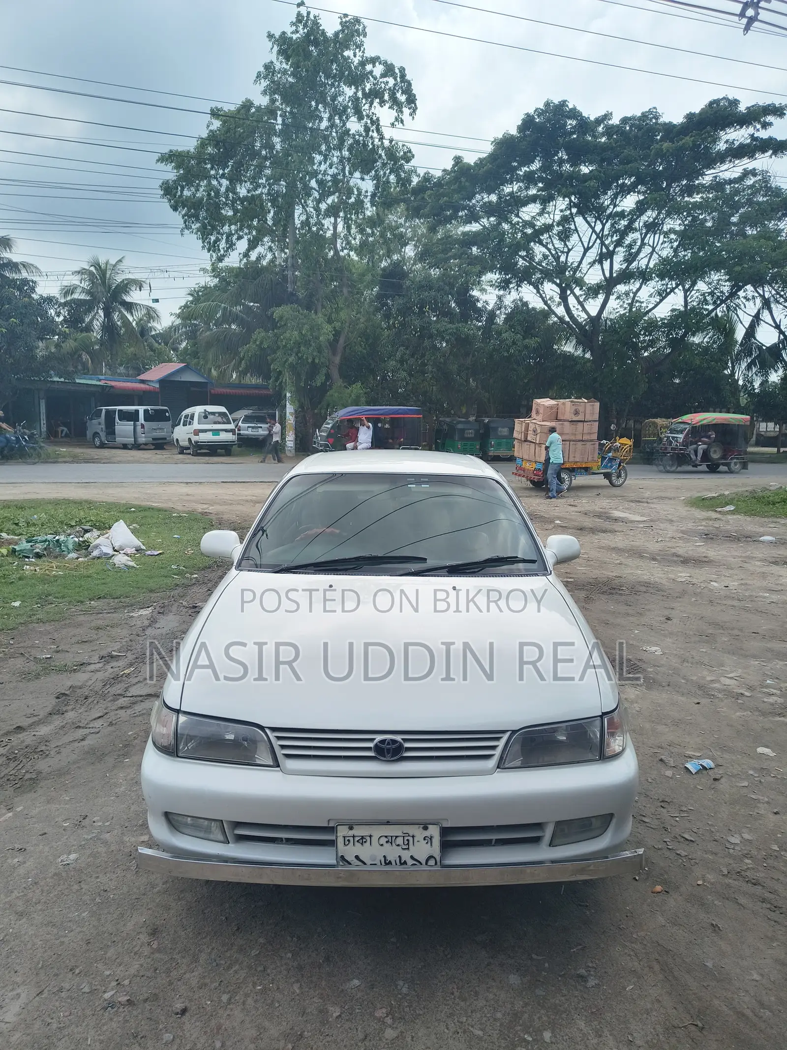 Toyota Corolla Sedan Automatic 1998 White