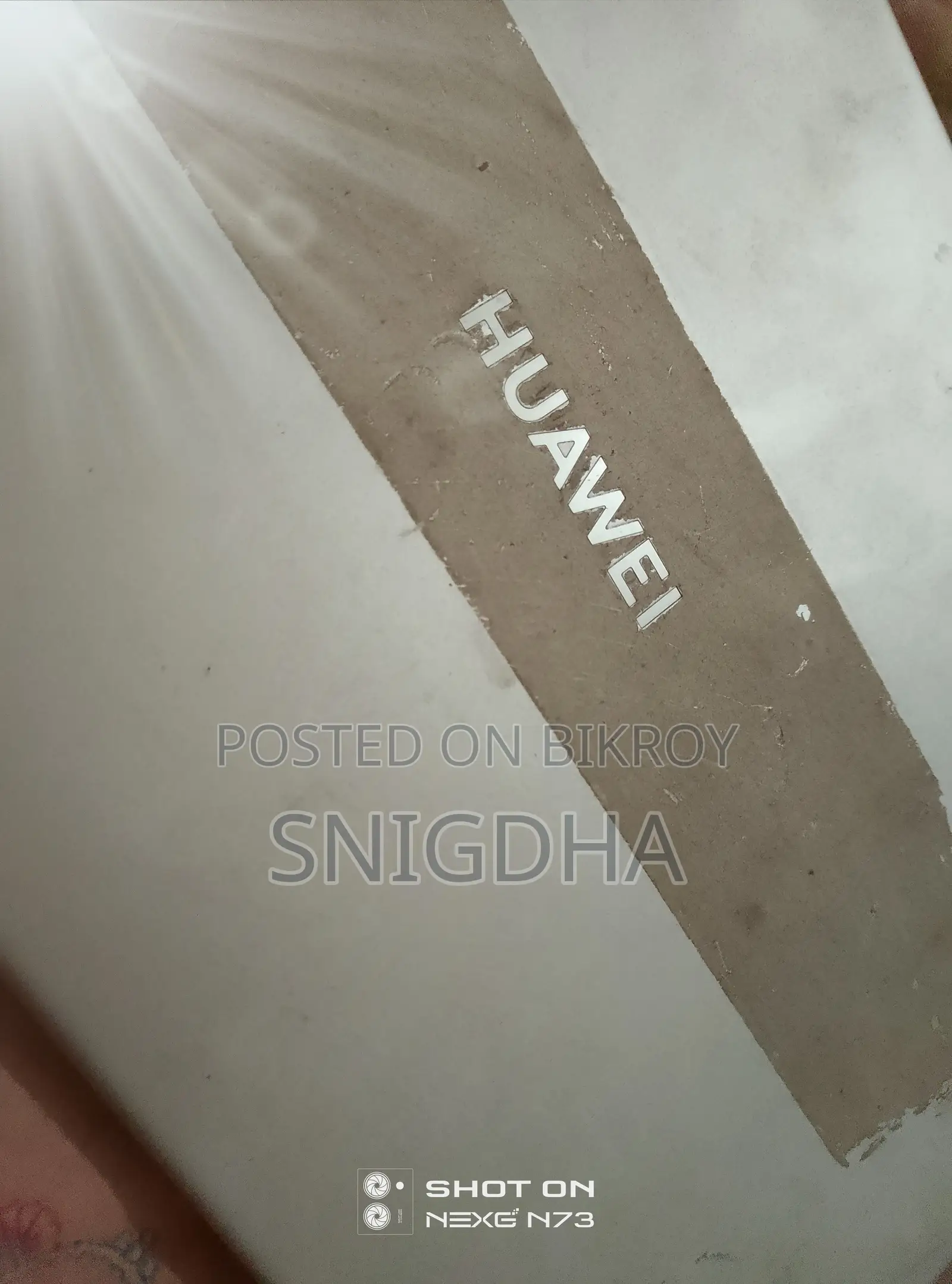 ল্যাপটপ হুয়াওয়ে মেটবুক ডি ১৫ ৮জিবি ইন্টেল কোর আই৩ এইচডিডি+এসএসডি ২৫০জিবি