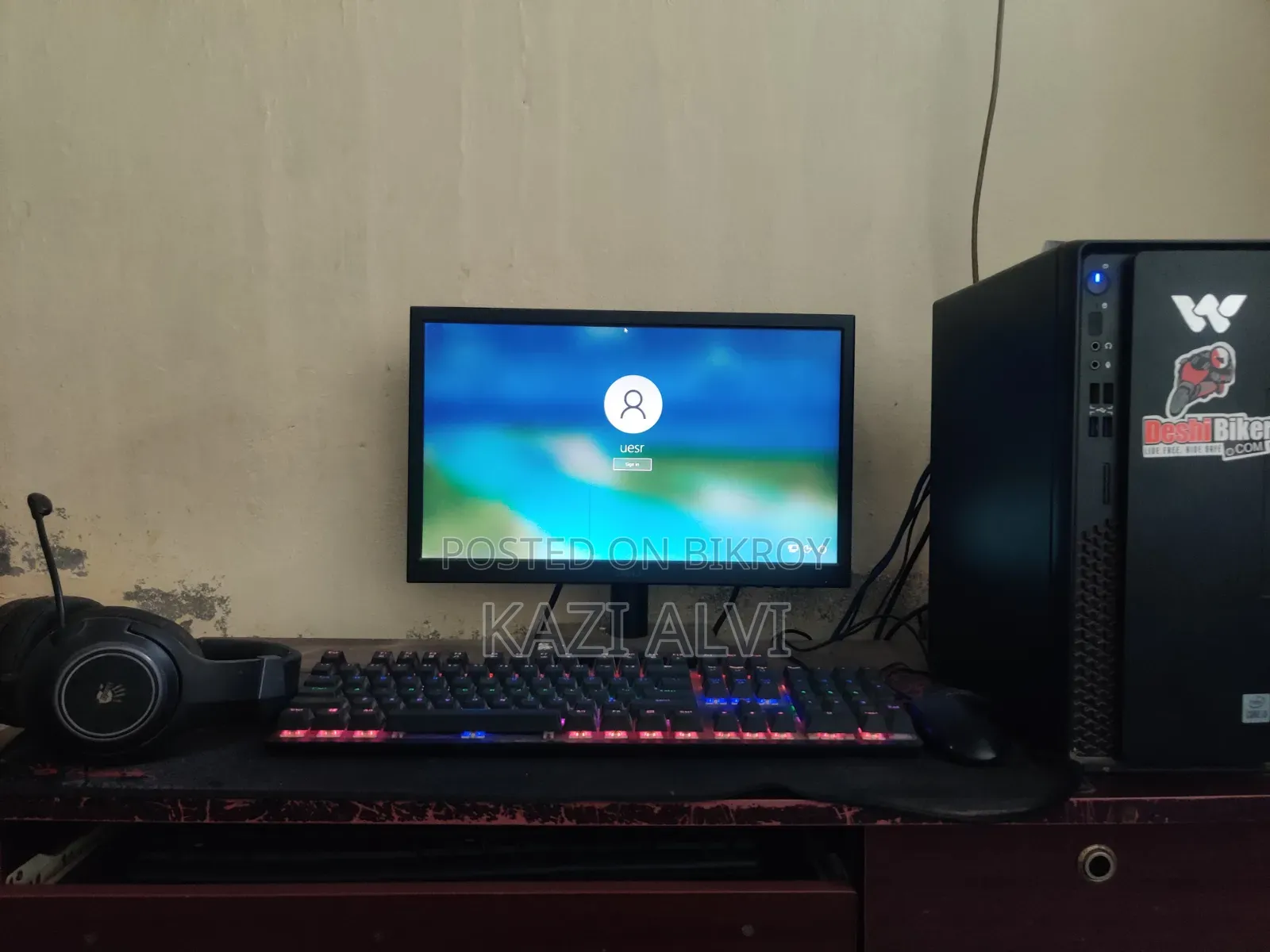 ডেস্কটপ কম্পিউটার ১২জিবি ইন্টেল কোর আই৩ এসএসডি ৫১২জিবি