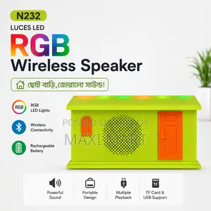 N232 Luces Led RGB Wireless Speaker