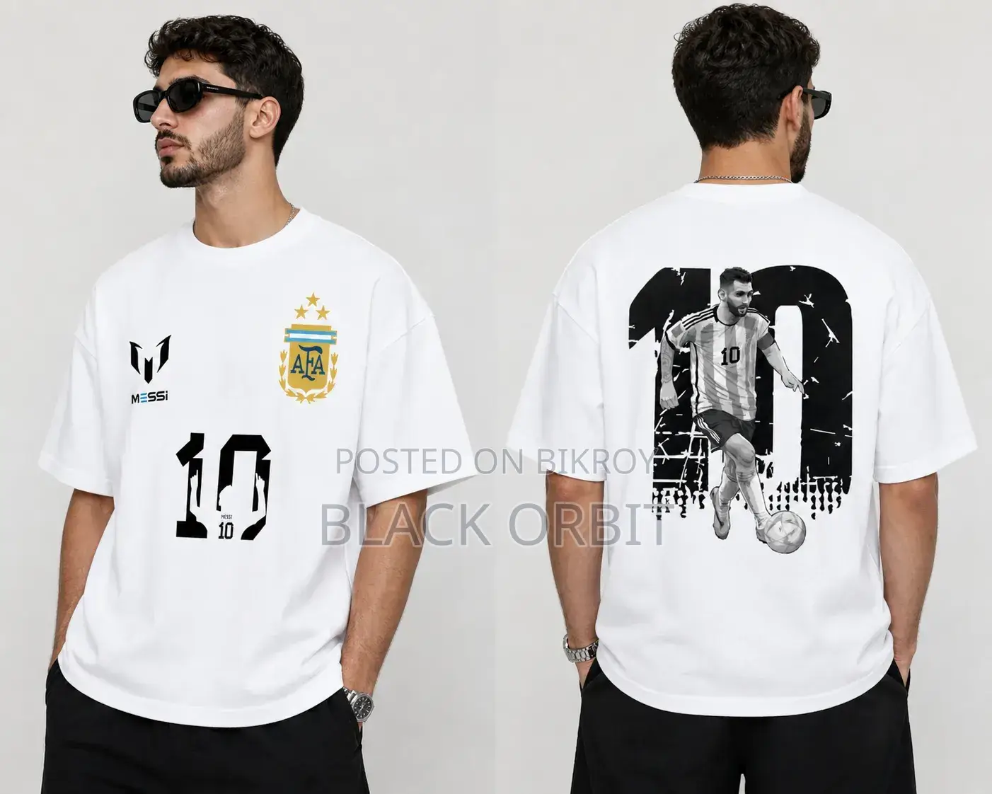 Premium Quality Argentina Drop Shoulder T-Shirt
