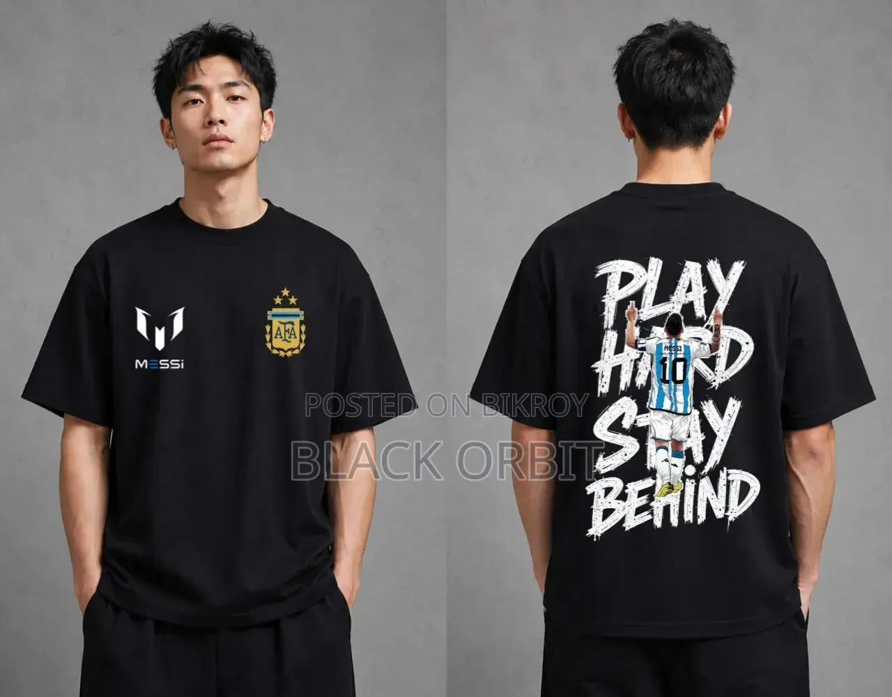 Premium Quality Argentina Drop Shoulder T-Shirt