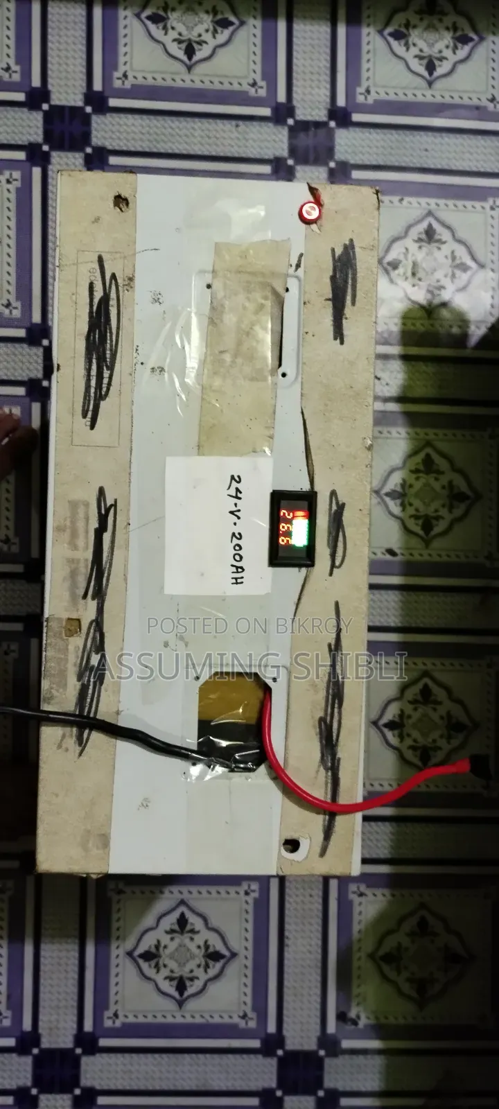 ২৪ ভোল্ট ২০০ অ্যাম্পিয়ার আওয়ার, লিথিয়াম ফসফেট ব্যাটারি