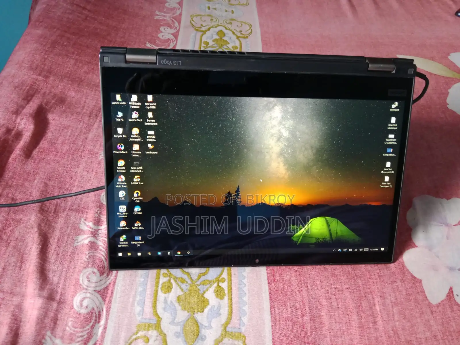 ল্যাপটপ লেনোভো থিংকপ্যাড এল১৩ ইয়োগা ১৬জিবি ইন্টেল কোর আই৫ এসএসডি ২৫৬জিবি