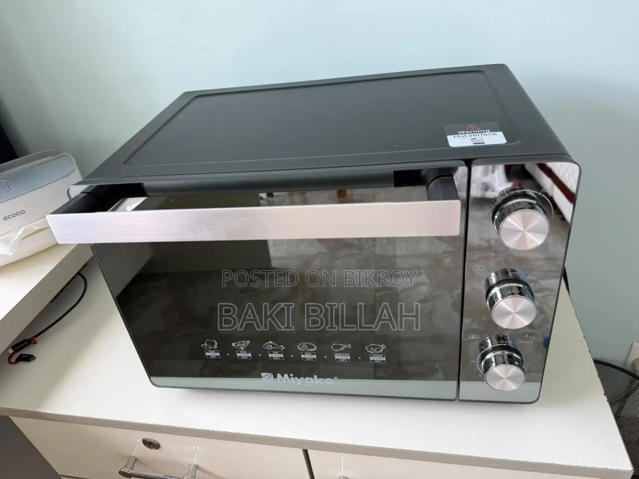 Miyako 30L Convection Electric Oven (MT-30DBL)