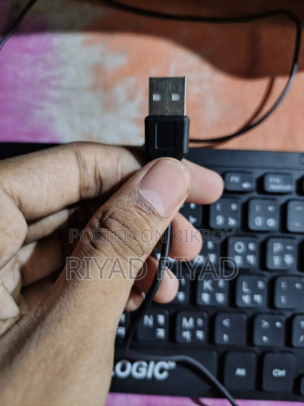 Logic Mini Usb Wired Keyboard (Bangla + English) – Good Condition