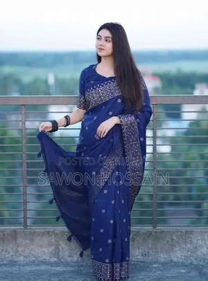 Premium Japanese Silk Saree with Matching Blouse Piece