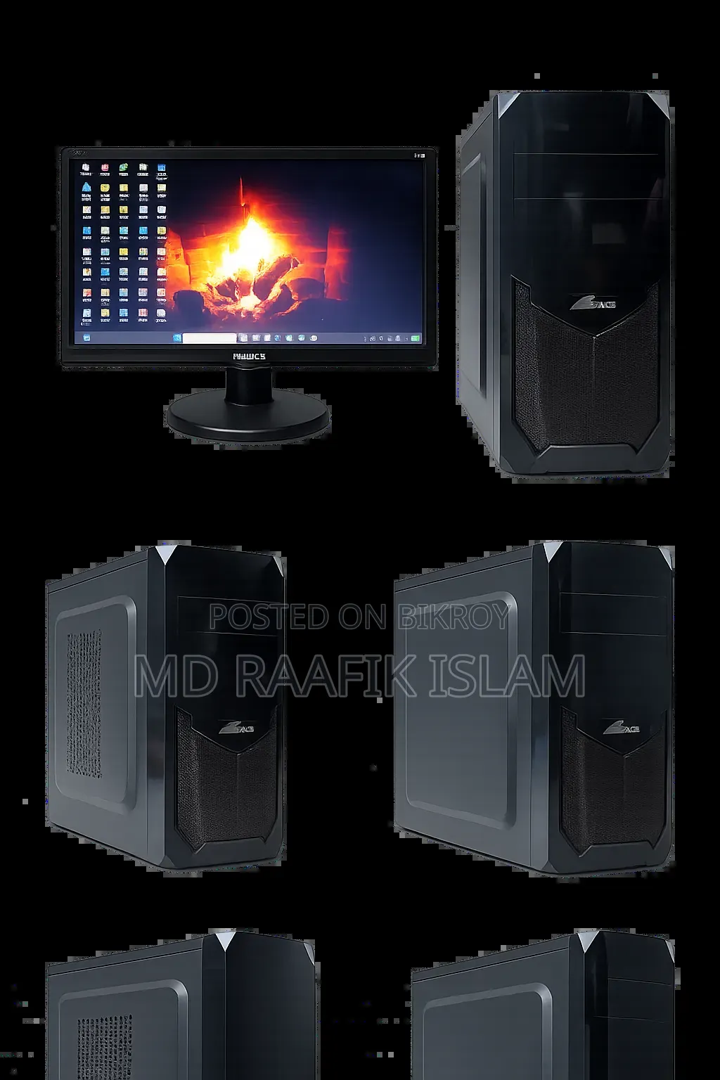 Desktop Computer 8GB Intel Core I5 SSD 128GB