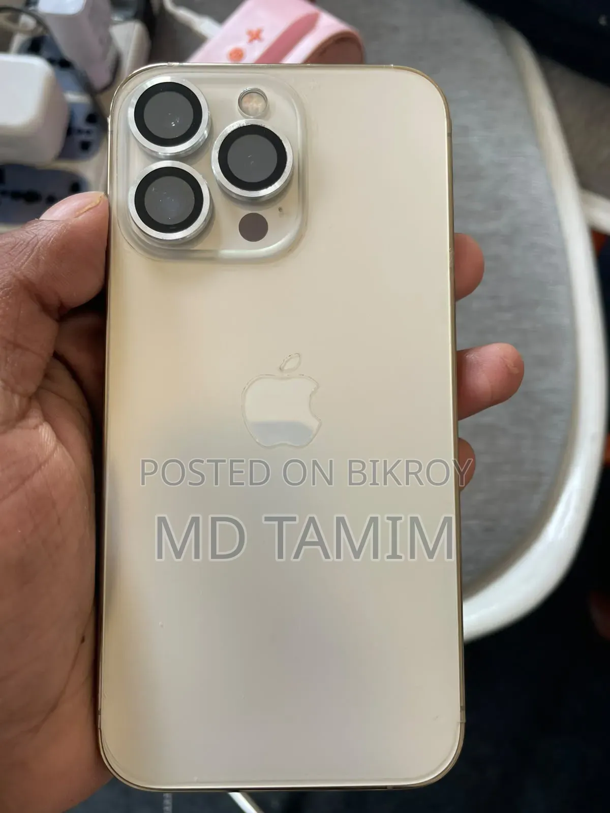 অ্যাপল আইফোন ১৩ প্রো ১২৮ জিবি রোজ গোল্ড