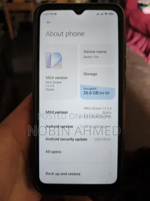 Xiaomi Redmi 10A 64 GB Red