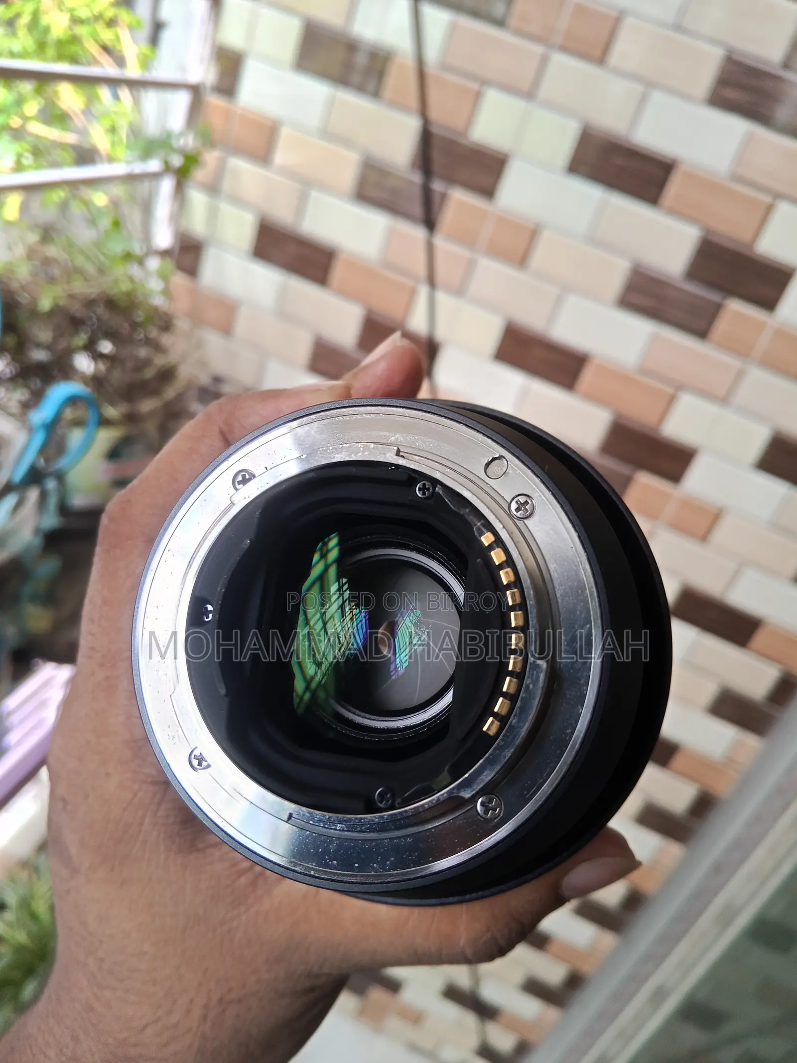 Sony A7c and Sony 85mm Lens With Box and Paper