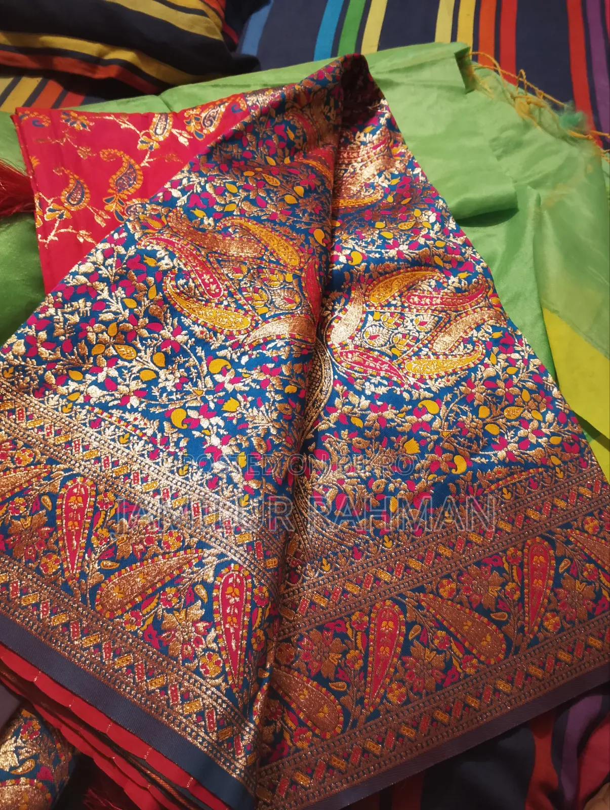 Saree for sale with free size blouse