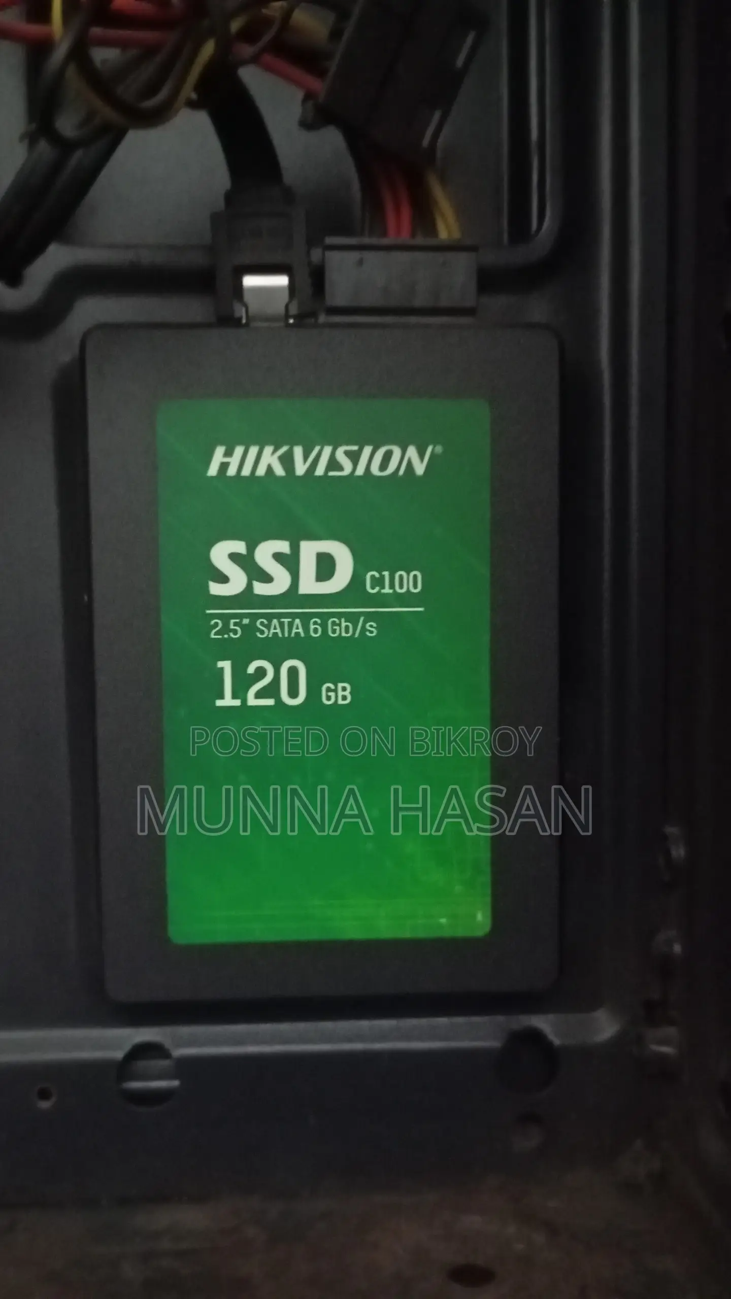 Hikvision C100 120GB 2.5 Inch SATA III SSD #HS-SSD-C100/120G