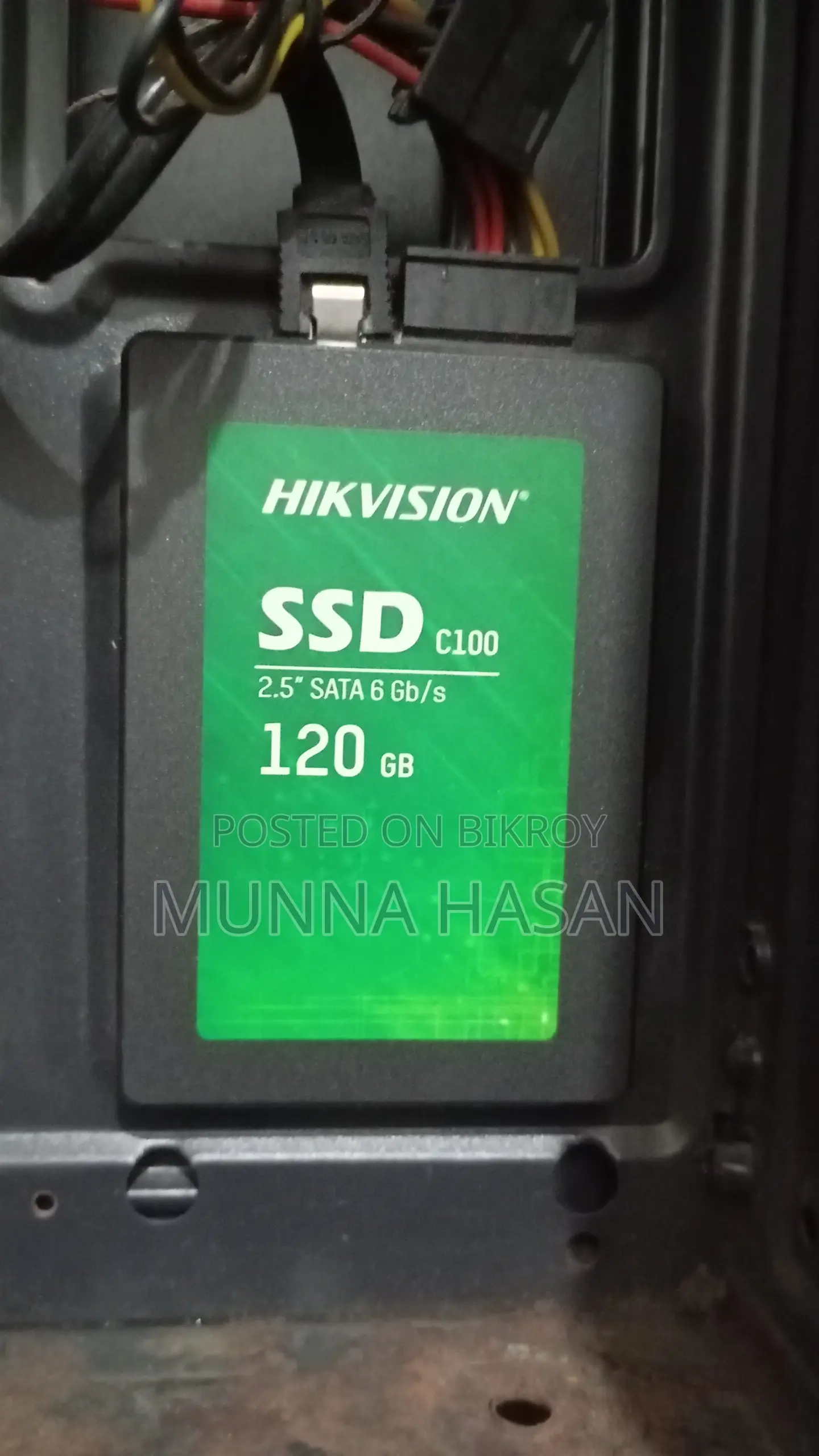 Hikvision C100 120GB 2.5 Inch SATA III SSD #HS-SSD-C100/120G