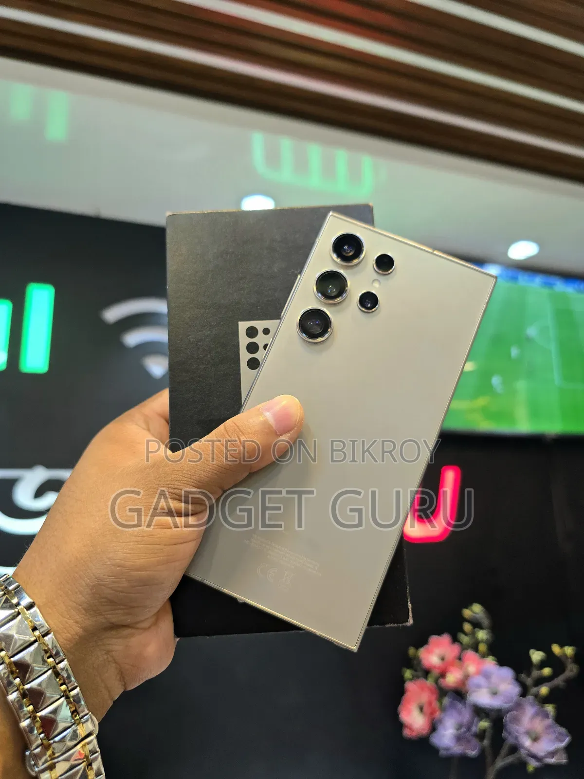স্যামসাং গ্যালাক্সি এস২৪ আল্ট্রা ২৫৬ জিবি গ্রে