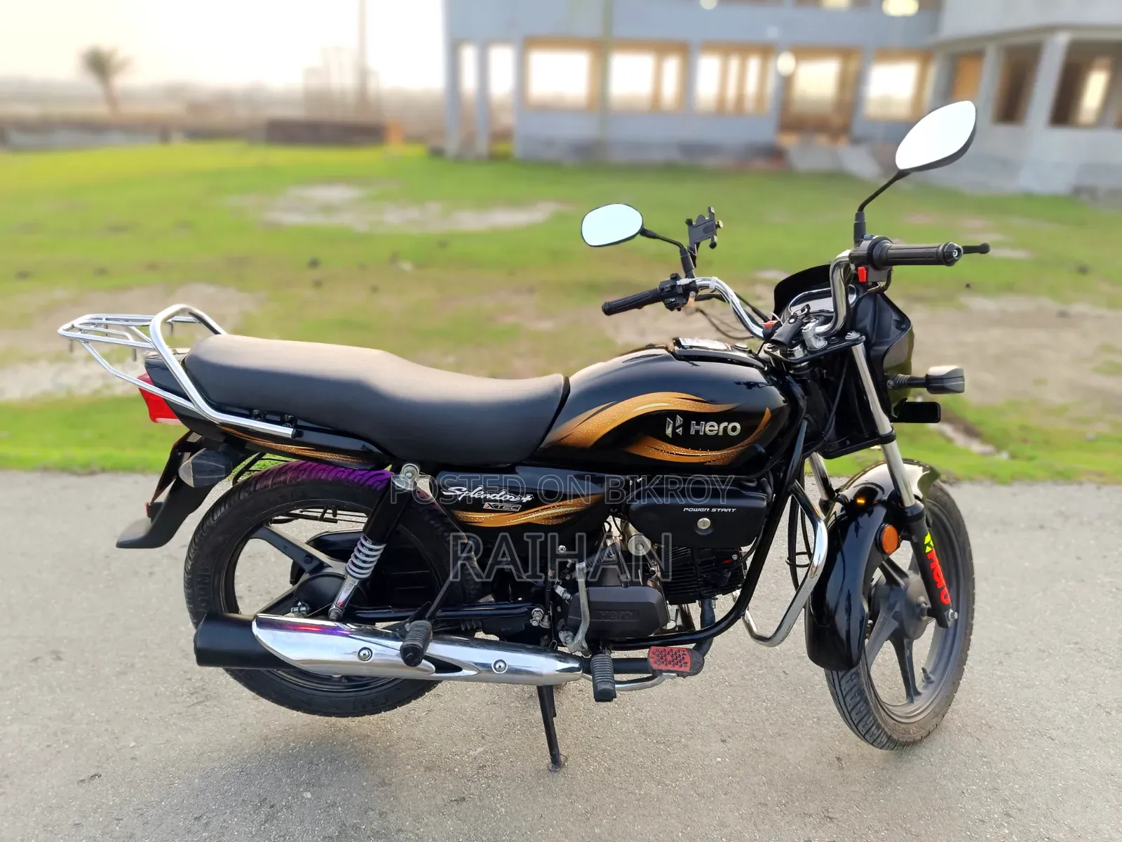 Hero Splendor Plus Xtec 2025 Black
