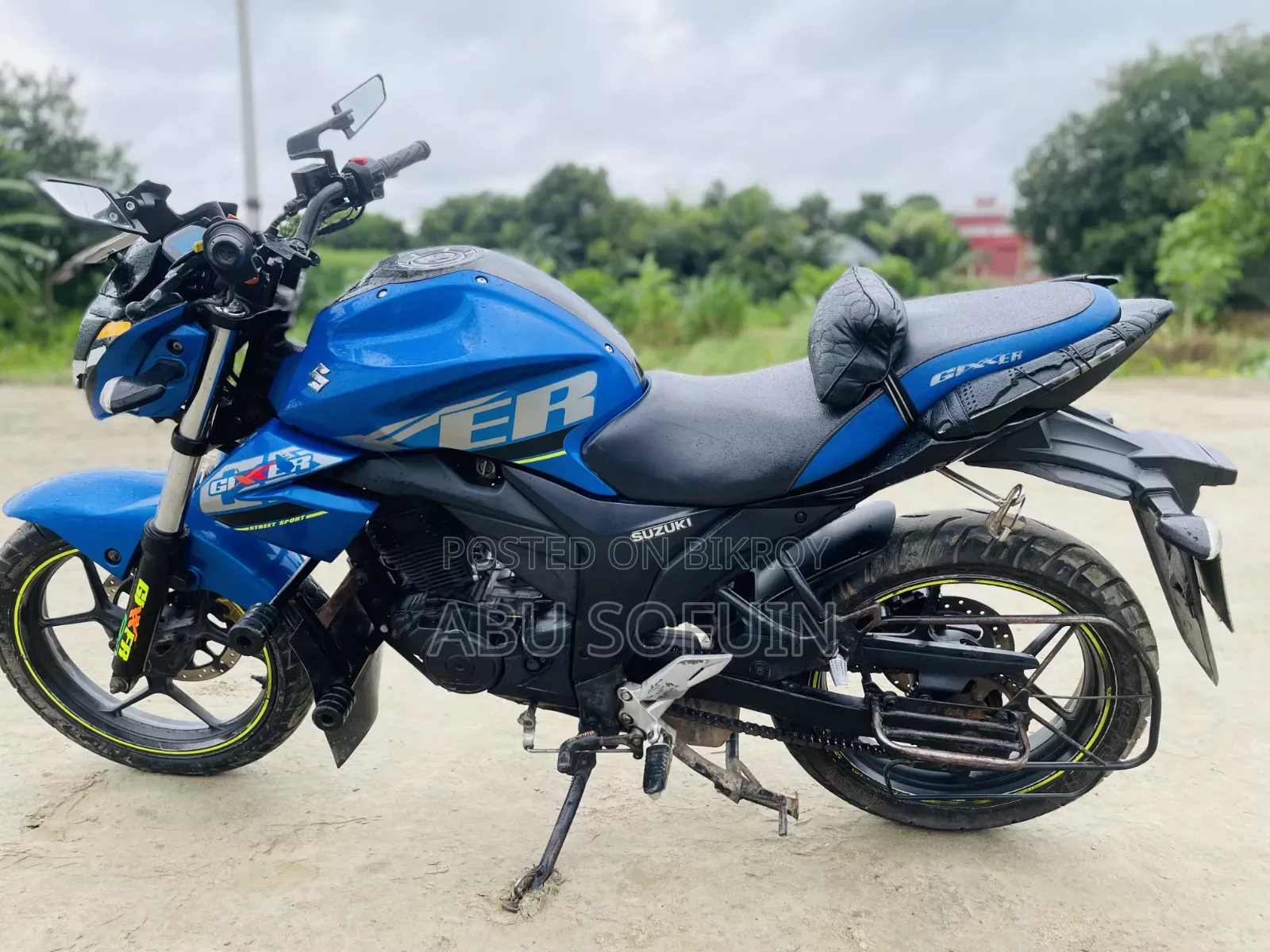 Suzuki Gixxer Monotone 2019 Blue