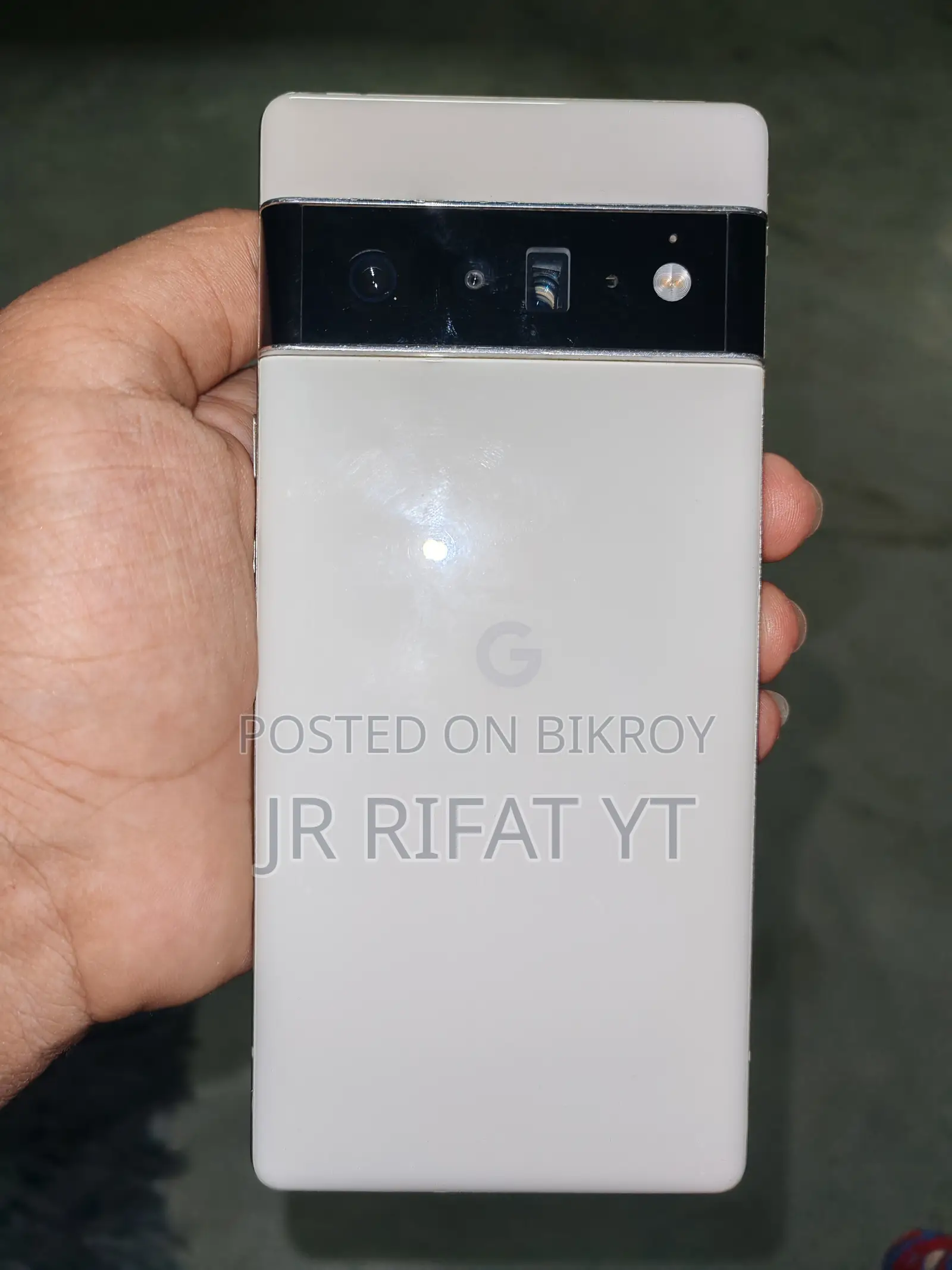 গুগল পিক্সেল ৬ প্রো ১২৮ জিবি সাদা