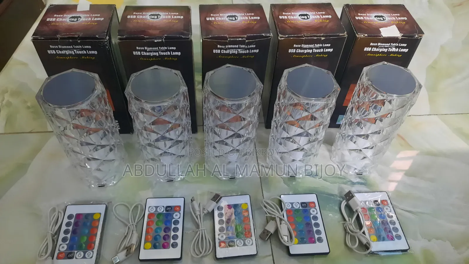 Charging Touch Lamp (Reading Lamp)