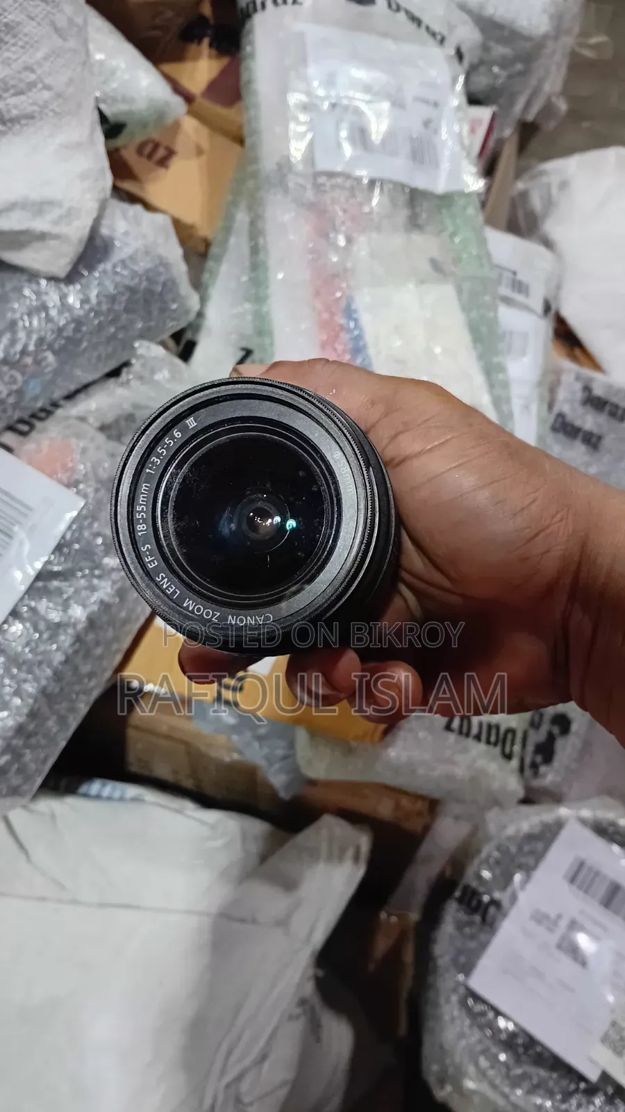 ক্যানন ৬০০ডি ডিএসএলআর ক্যামেরা উইথ ১৮-৫৫ কিট লেন্স মার্ক ৩