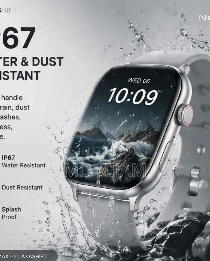 Laxashift Smart Watch – Now more stylish, more smart!