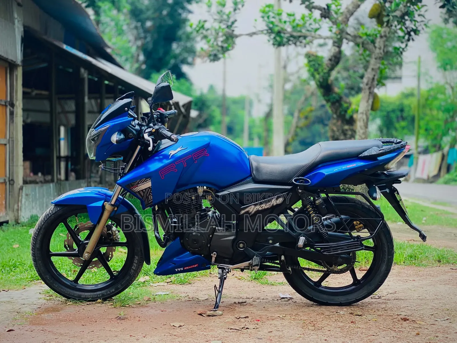 TVS Apache RTR 160 2V 2019 Blue