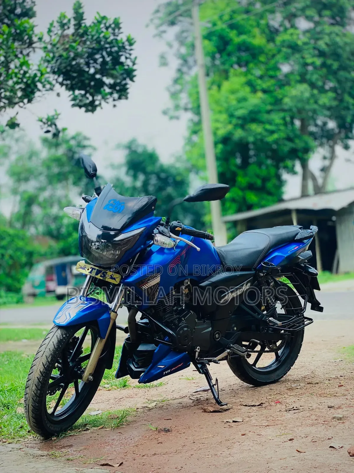 TVS Apache RTR 160 2V 2019 Blue