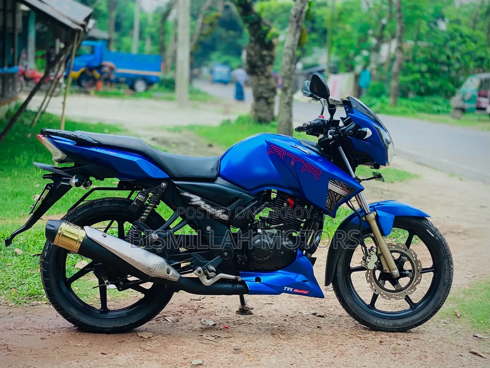 TVS Apache RTR 160 2V 2019 Blue