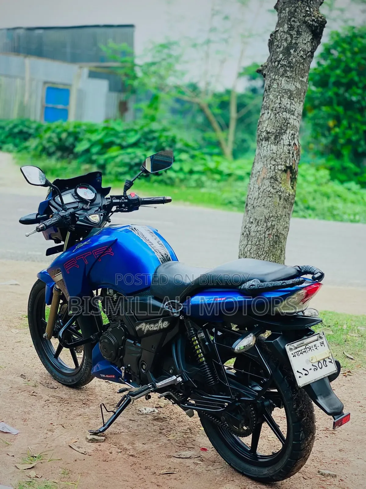 TVS Apache RTR 160 2V 2019 Blue