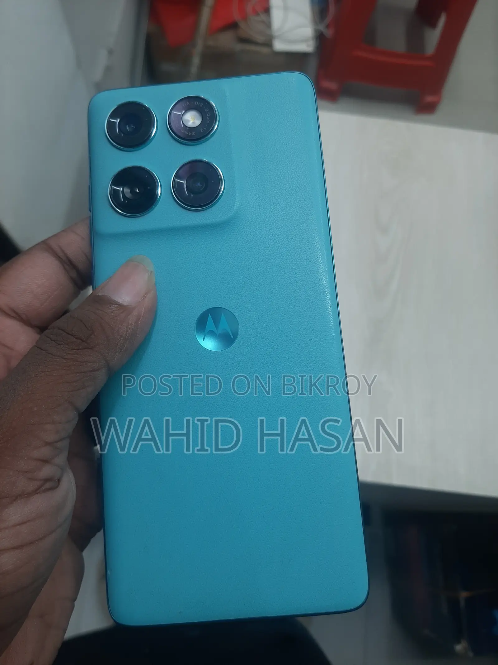 মটোরোলা এজ ৬০ ফিউশন ২৫৬ জিবি ব্লু
