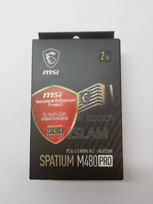 New Spatium M480 Pro 2 Tb Pcie-4.0