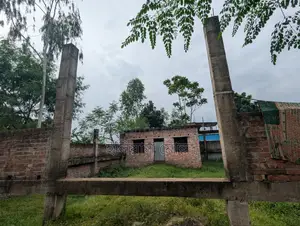 জমি বিক্রিয় আটি বাজার সংলগ্ন, বাড়িসহ।