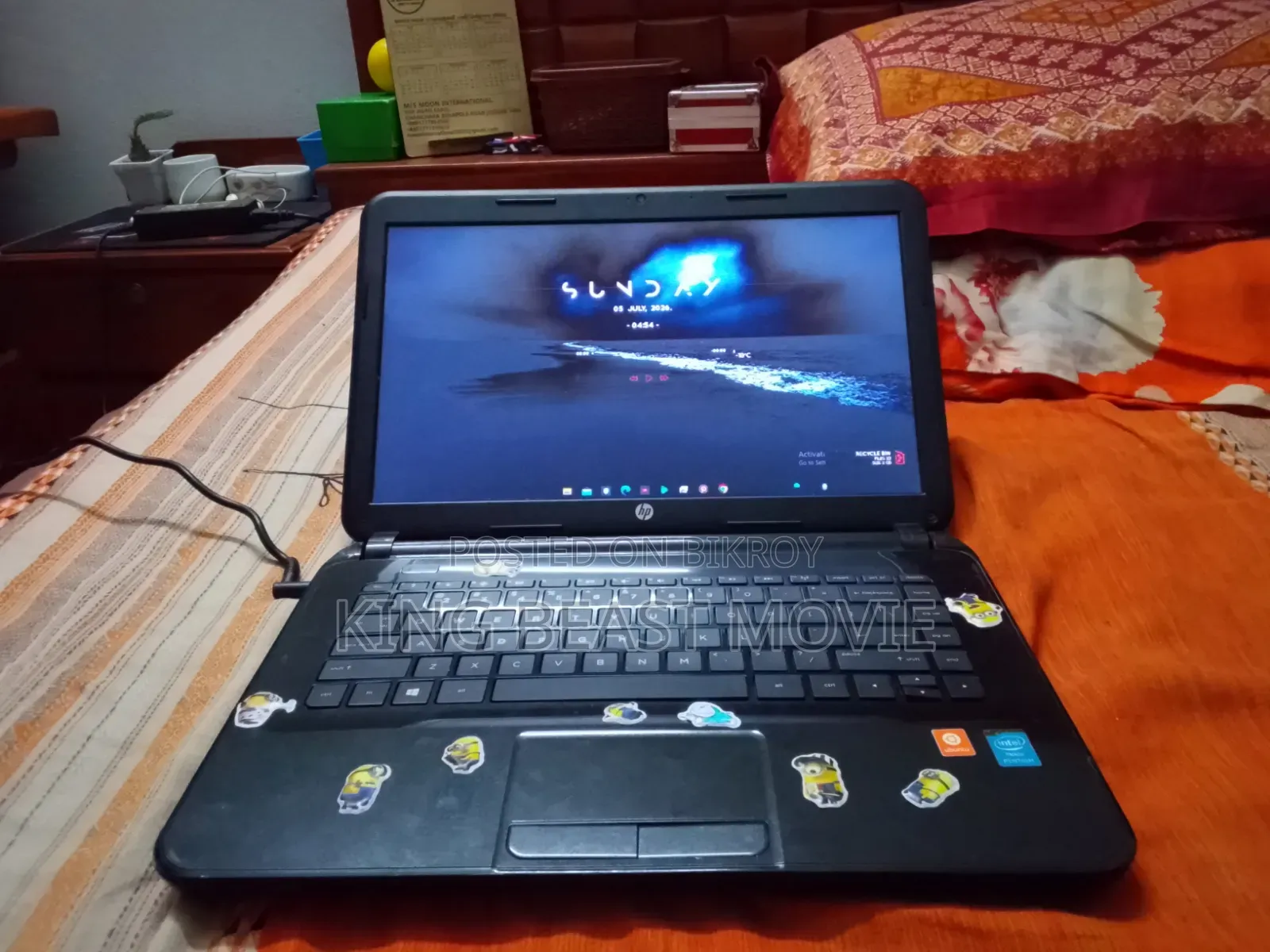 Laptop HP 14-dq1088wm 6GB Intel Pentium SSHD (Hybrid) 512GB