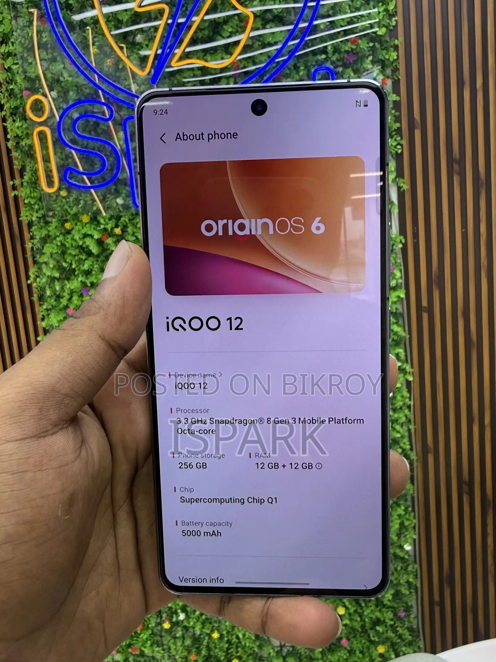 iQOO 12 512 GB Black