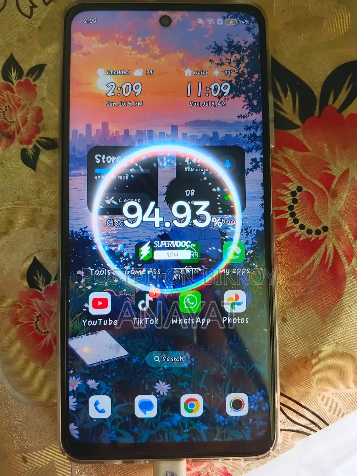 ওপ্পো এ৩ ১২৮ জিবি সাদা