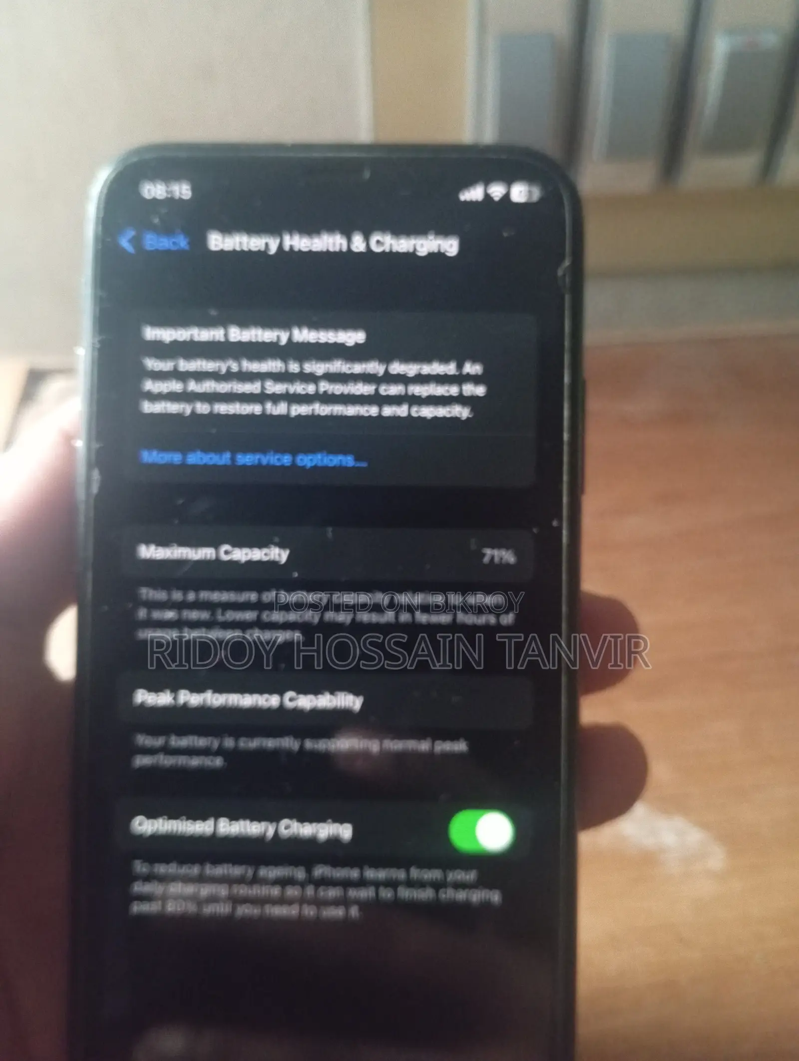 Apple iPhone X 64 GB Black