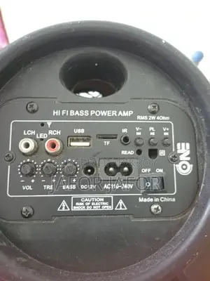 Hi-Fi Bass Power Ampcylinder Speaker. For Sale