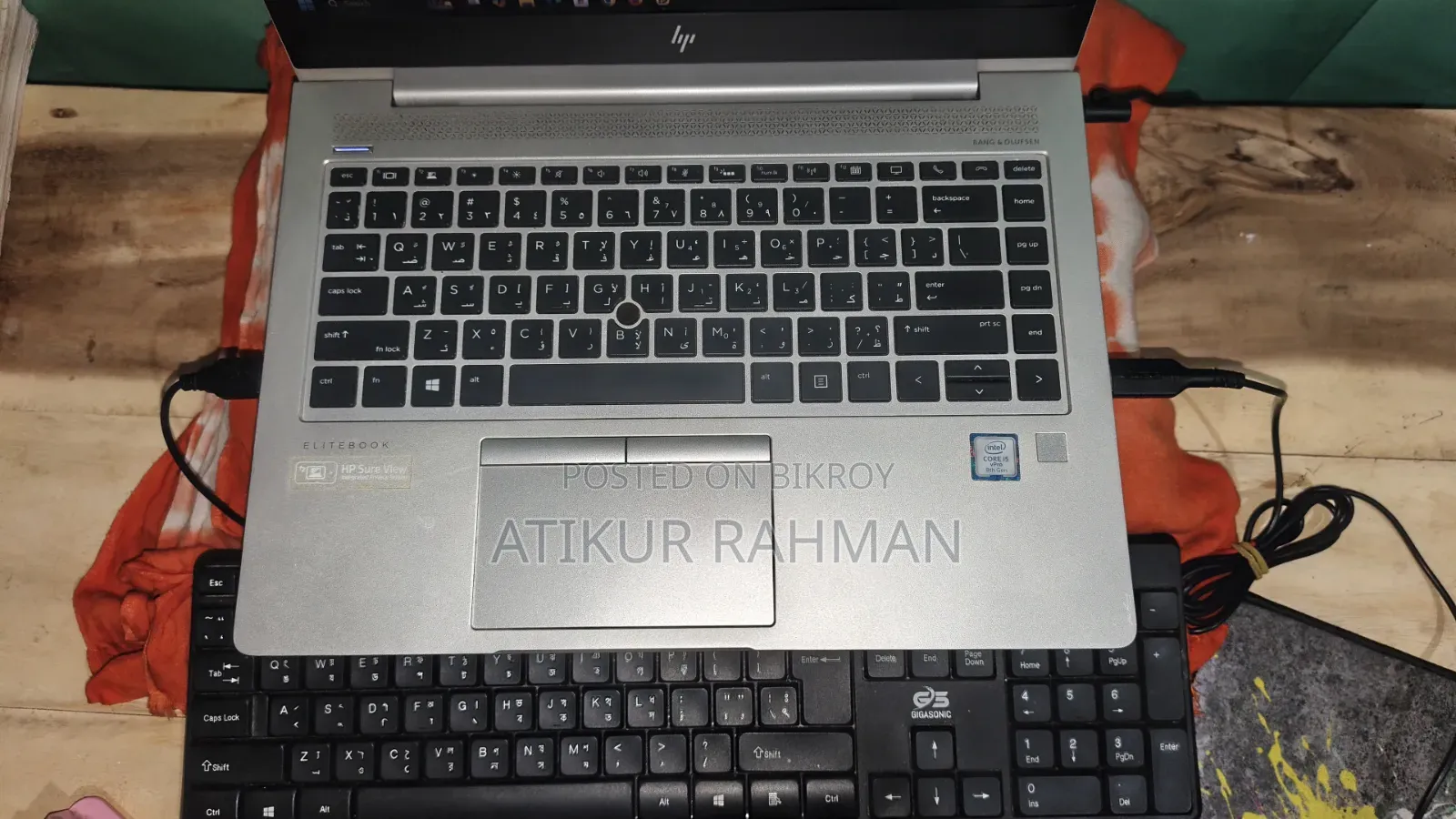 ল্যাপটপ HP EliteBook 840 G6 8GB Intel Core I5 SSD 256GB