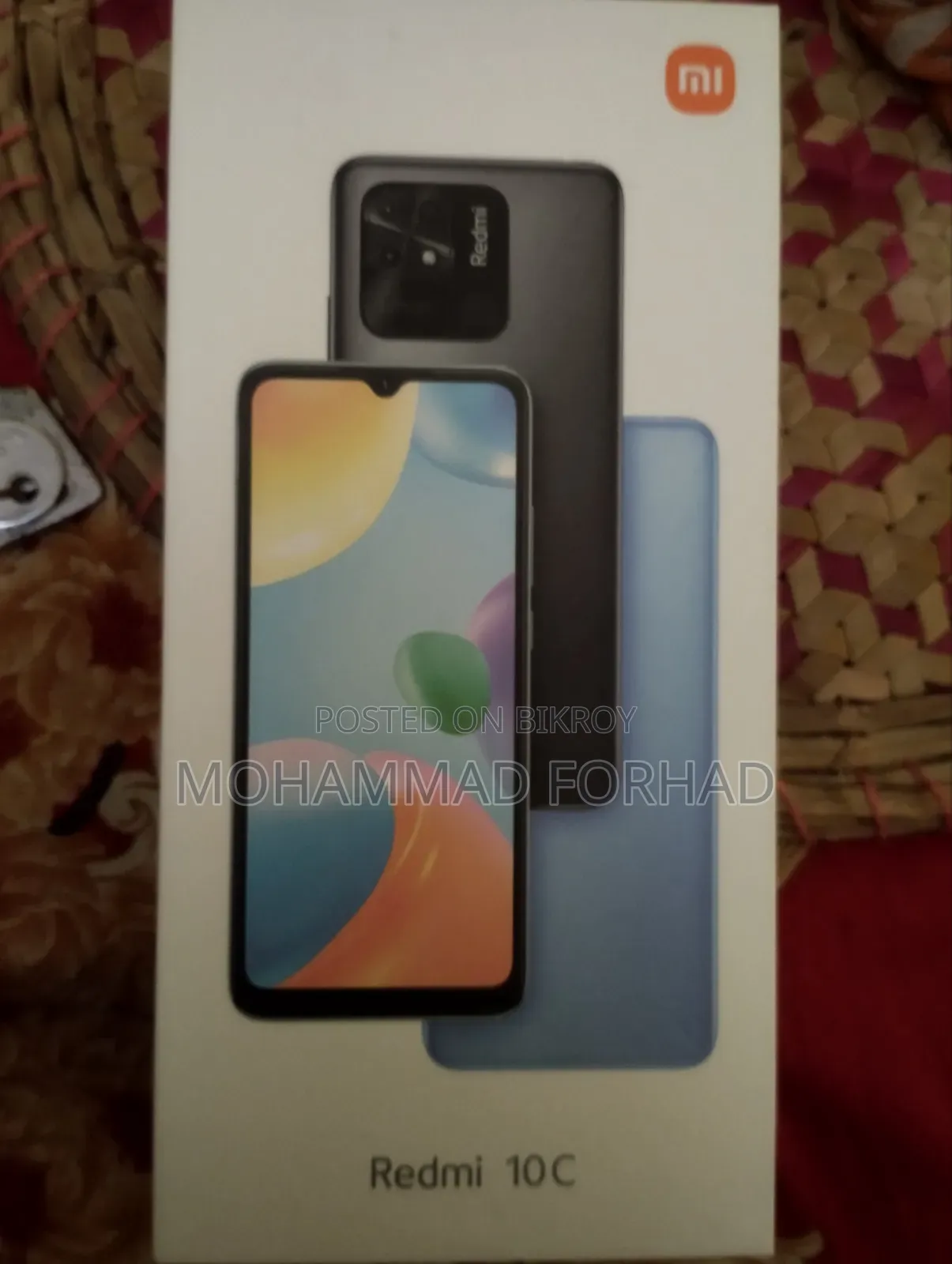 শাওমি রেডমি ১০সি ১২৮ জিবি কালো