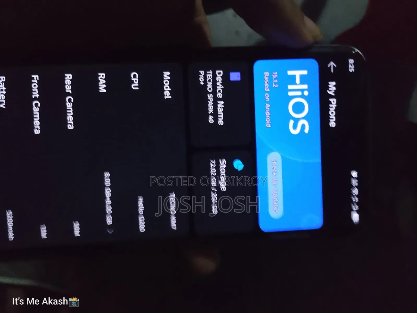 Tecno Spark 40 Pro+ 256 GB Gray