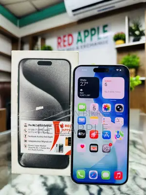 অ্যাপল আইফোন ১৫ প্রো ম্যাক্স ২৫৬ জিবি হোয়াইট