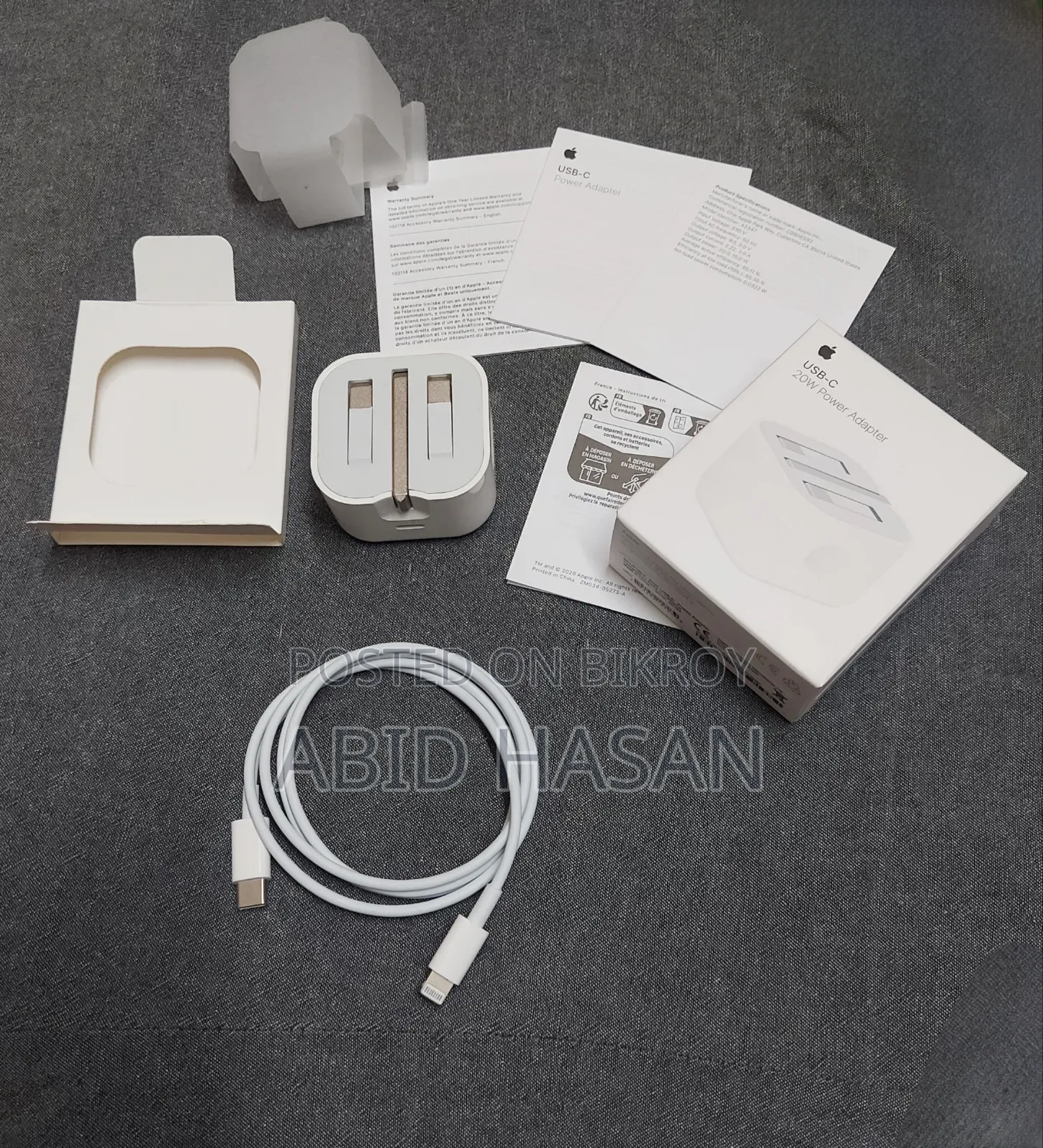 Apple iPhone 20w Original Charger