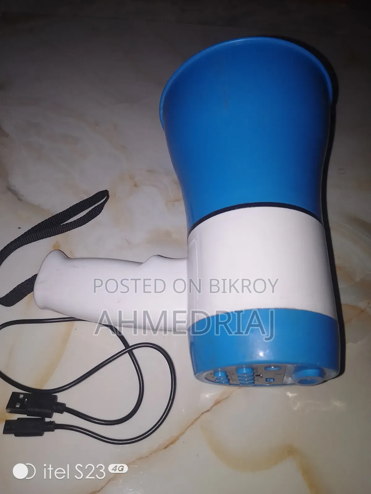 A microphone will be sold