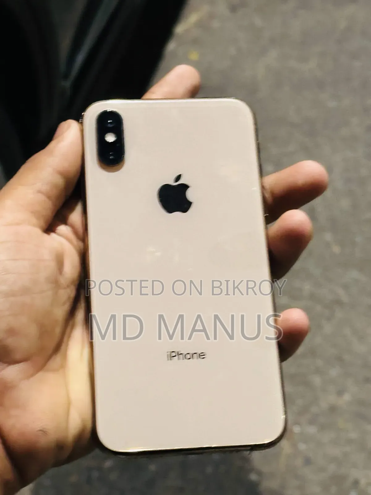 অ্যাপল আইফোন এক্সএস ২৫৬ জিবি রোজ গোল্ড