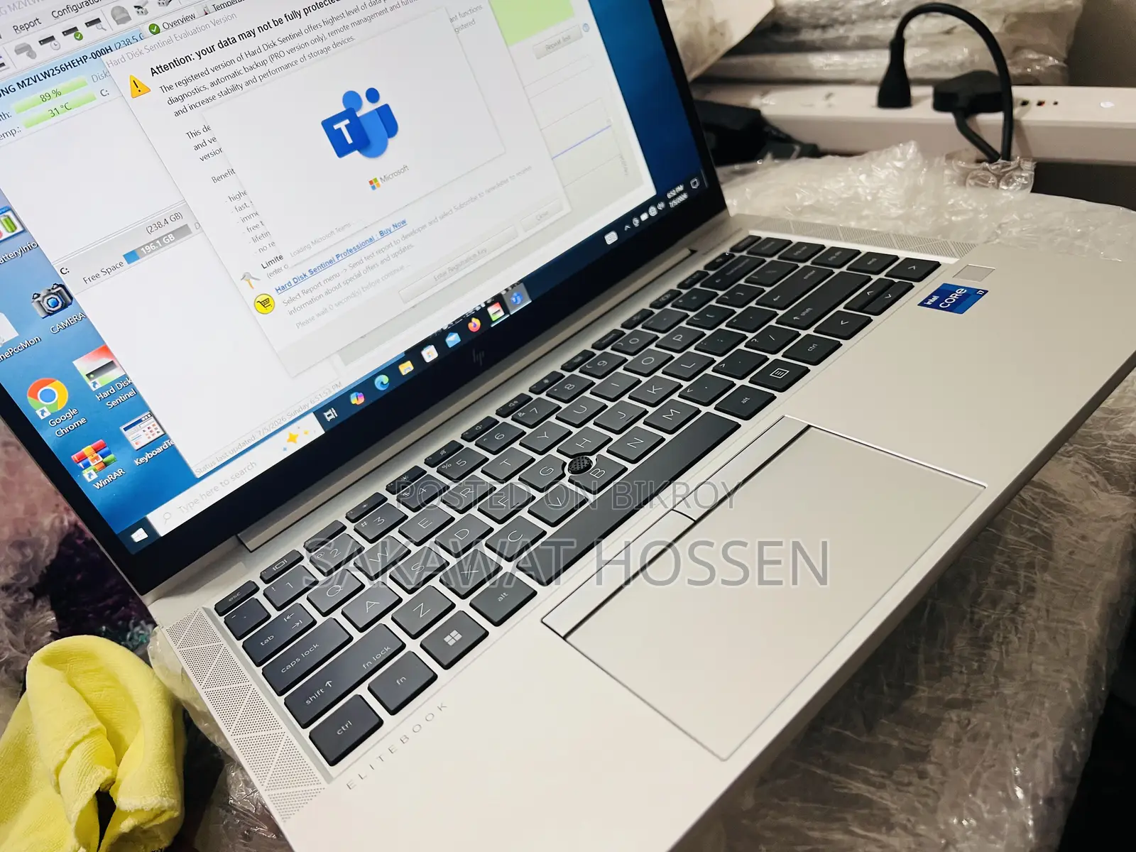 Laptop HP EliteBook 840 G8 16GB Intel Core i7 SSD 256GB