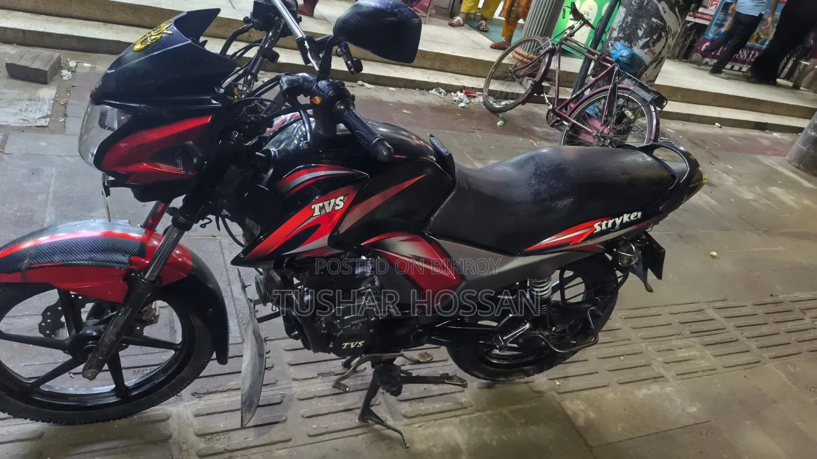 TVS Stryker 125 2017 Black