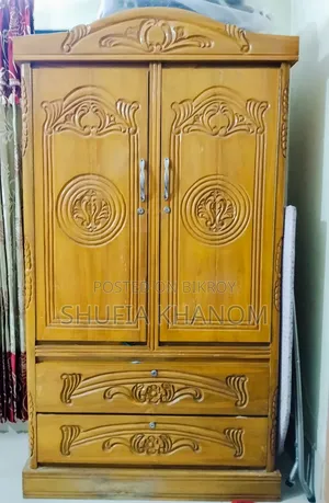 সেগুন কাঠের আলমারি ও ওয়ার্ডরোব বিক্রি হবে।