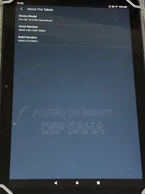 Amazon Fire HD 10 32 GB Black